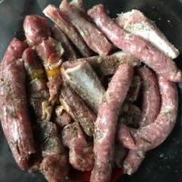 Carne in salamoia per grigliata