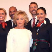 Alberta Ferretti presenta le nuove divise Alitalia